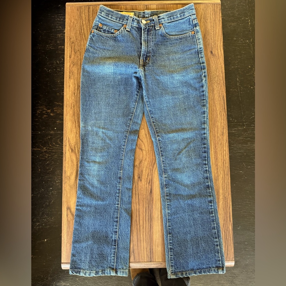 Red Engine Denim Y2K High rise straight leg denim jeans 27
